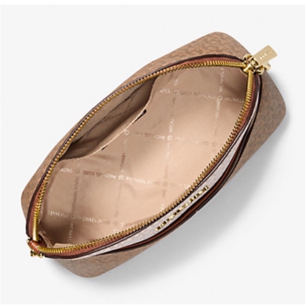 Michael Kors  $398 Tan and White Crossbody Bag - Picture 10 of 12